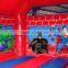 2016 jumping castle inflatable moonwalk bounce house superhero bouncy slide