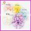 Make satin ribbon flower, satin ribbon roses flower for wedding decoration, rose flower ribbon