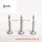 Zinc Plating Flat Head crossed self tapping screw