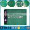 welcome design pvc plastic cheap rug and carpet