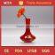 Good quality handmade red art glass vase for flower vase