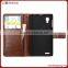 Luxury wallet design leather flip cover for lenovo p780 smart case