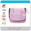 China Manufactory OEM Pink Handle Cosmetic Bag