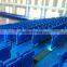 Telescopic plastic retractable bleacher chair stadium seats