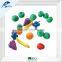 Small MOQ Educational Toy Fruit Blueberry Set With 6colors 6shapes 108PCS Per Set