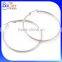 WomensRound Circle Gold Plated Hoop Earring/Surgical 316L Stainless Steel Big Large Hoops Earrings                        
                                                Quality Choice