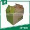 PERSONALIZED FOLDING CHIPBOARD GIFT BOX WITH CUSTOM LOGO