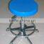 Lab metal wokring stools chair with back rest