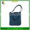 Fashion Navy Canvas Cotton Tote Shoulder Shopping Bag