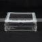 Logo print acrylic business card holder box with drawer