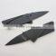 Stainless Steel Blade Material and Plastic Handle Material credit card knife