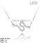 NZA-1010 Fashion Silver Necklace Capricorn Sign Necklace The Zodiac 12 Constellations