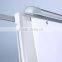 Various sizes available 12 mm silver aluminum frame with ABS corners office writing magnetic white board