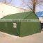 Waterproof PVC used military tents for sale with wind resistance 100km/h(0.5kn/sqm)