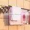 Folding Stainless Steel Push pull Metal Hanger Rack
