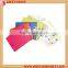 School Office Fashion Solid Color Board Metal Clip Writing Pad File Folder