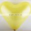 Customize logo printed heart shape natural latex balloons
