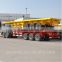 Low price high quality new 3 axle 20ft 40ft container flatbed semi trailer for sale                        
                                                Quality Choice