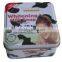 canned food bulgaria square tin cans candy,coffee,watch ,soap tin can