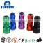 Multi-colorful ultra bright mini 21 led flashlight torch