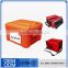 CE, FDA approval PE plastic delivery box for fast food, for restaurant use