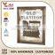Best Choice Custom Printing Vintage Style Thin Wood For Crafts Shabby Chic Wooden Signs