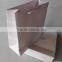 Factory produce environmental paper silver foil stamping hand bag for birthday gift