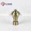 decorative roof 28mm curtain rod end caps for curtain rod set