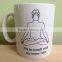 Mug and cover oem gift box,coffee mugs 11 oz ,small coffee mug white in ceramic