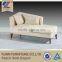 High Grade Copper Nail Chaise Lounge With Wood Legs Quality Choice Most Popular