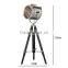 Nautical Marine Signal Search Light Black Timber Tripod Floor Lamp decor retro