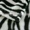 wholesale korean style vintage Soft striped raschel 100 polyester Summer air conditioning blanket