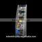 5 tiers 15 pockets detachable brochure holder floor stand,acrylic brochure holder,leaflet holder