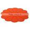 2016 Dongguan Hot Sale Wholesale Flower Shaped Silicone Hot Pot Mat