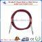 3.5mm Textile Braided Male M/M Stereo Audio AUX Cable Cord for PC MP3 Car