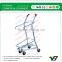 double level platform shopping trolley