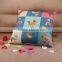 2015 Cotton and Linen Hold Pillow Cartoon Illustration Wind Happy Bird Cushion Cover
