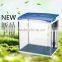 INTERPET FISH BOX AQUARIUM BLUE WITH MINI FILTER LED LIGHTING FISH TANK