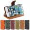 Retro Wallet flip case for apple iphone 6 plus