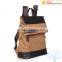 High quality fashion canvas backpack, college bag manufacturer
