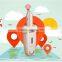 Multifunctional GPS Tracking device with Free Tracking Platform