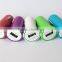 Factory price single usb car charger, colorful trumpet car battery charger universal 5V
