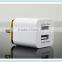 Promotional Custom Logo 2 Dual usb port USB home Charger wall charger