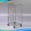 Shelf panel shuttle cart saddle nesting carts