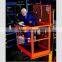 Q235 Mobile good quality Super Ladder Step Ladder With Handrail design