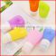 Silicone type and stocked, eco-friendly feature portable BPA free water bottle