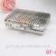 Guangzhou metal box frame for lady purse, lady evening bag, silver metal frame