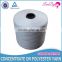 Manufacturer directly wholesale 52/2 Optical white 100% spun polyester yarn in cone or hank yarn
