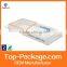 Unique Soft Crease Plastic Packaging Box , USB cable plastic box