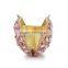 hard shell pink rhinestone clutch evening bag woman wedding purse evening crystal bag (88166A-P)